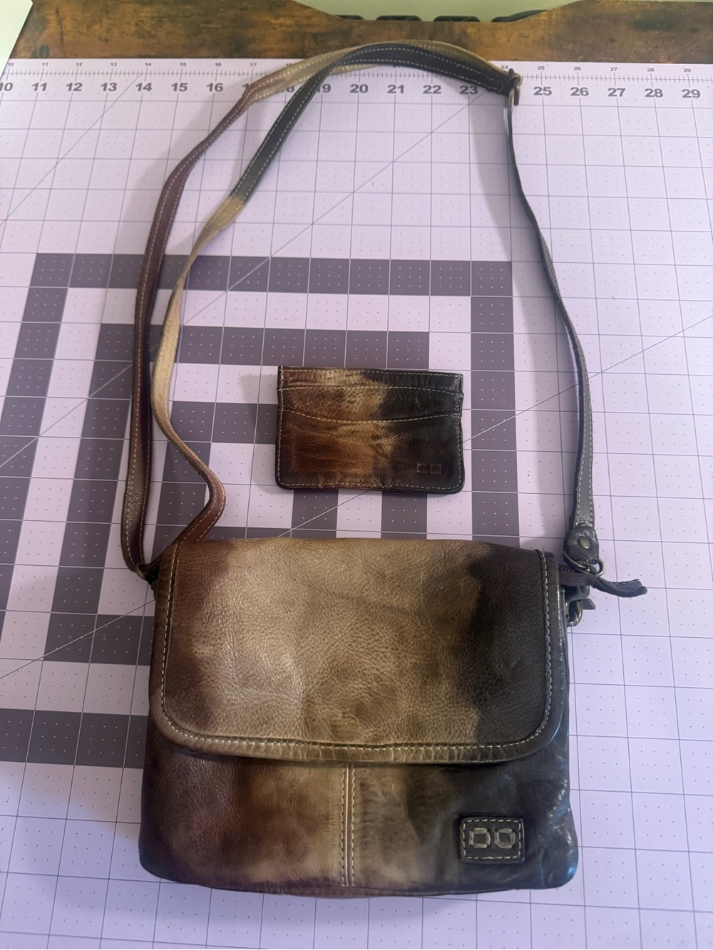 Bed Stu Starry Night Ziggy Crossbody and Card Holder